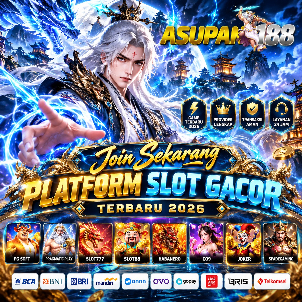 Banner premium ASUPAN188